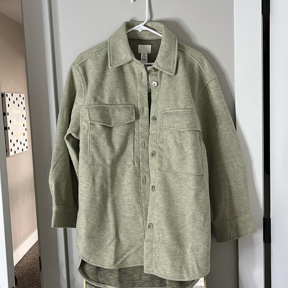 women’s h&m shacket